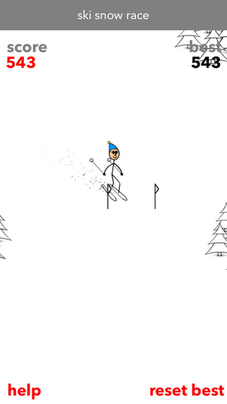 【免費遊戲App】Ski Snow Race-APP點子