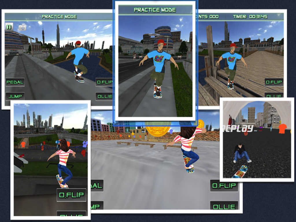 skateboard 3d game