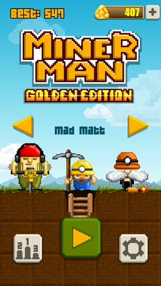 Miner Man Golden Edition
