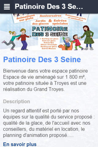 Patinoire des 3 Seine screenshot 2