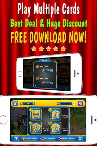 BINGO CLASSIC MANIA - Play Online Casino and Gambling Card Game for FREE ! screenshot 3