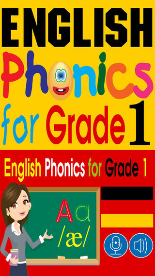 English Phonics for Grade 1 German Version das Deutsch