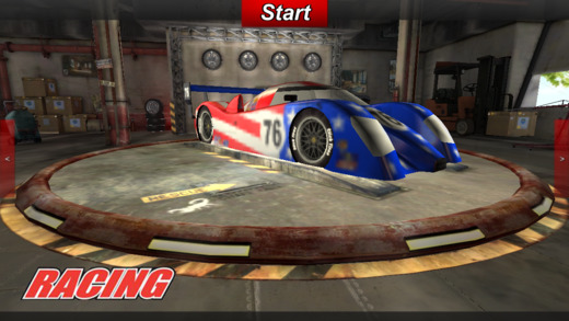 【免費遊戲App】USA LeMans Racing-APP點子