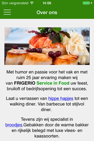 FRIGERIO Service in Food screenshot 2