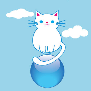 Cat Jump Ball LOGO-APP點子