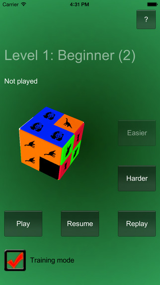 N Cube Puzzle