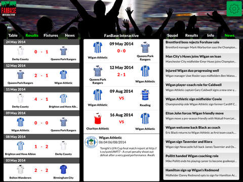 FanBase Interactive for iPad screenshot 2