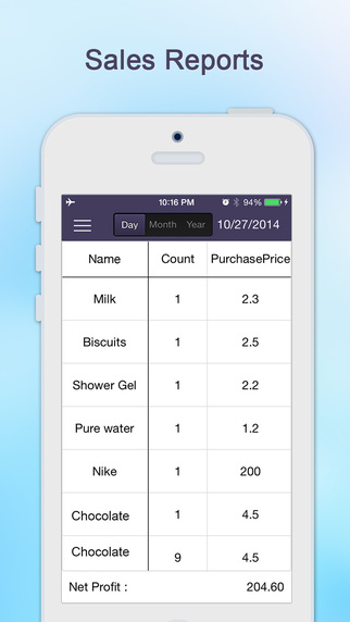 【免費商業App】Cashier－pocket pos,barcode scanner,sales reports,inventory management-APP點子