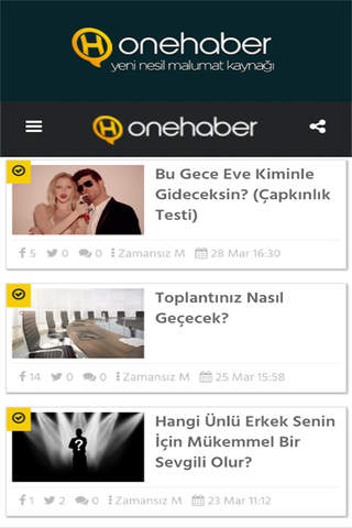 Onehaber screenshot 3