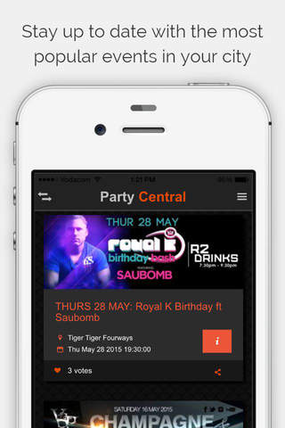 Party Central SA screenshot 2