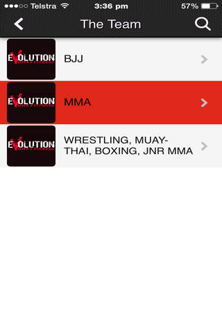 Evolution MMA Fitness screenshot 3