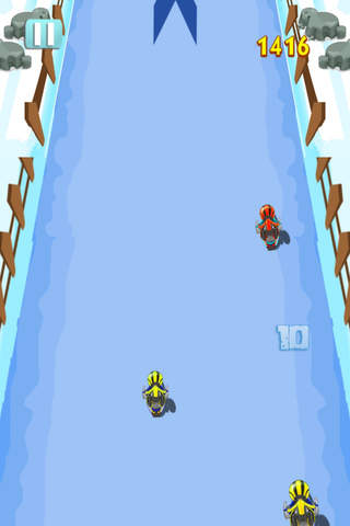Sled Wave Crasher - Snowmobile Ride Mayhem screenshot 4