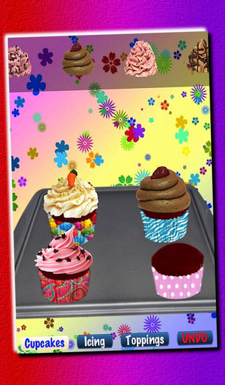 Cupcakes FREE - Cooking Game For Kids - Make Bake Decorate and Eat Cupcakes