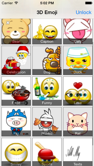 【免費社交App】Animated 3D Emoji - Share Emoticons-APP點子