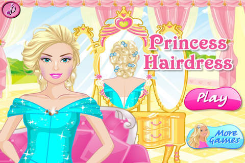 Princess Hairdress Free screenshot 2