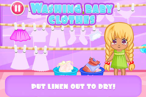 Washing Baby Clothes CROWN screenshot 3