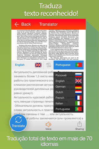 Scan & Translate - image Scanner and Translator screenshot 2