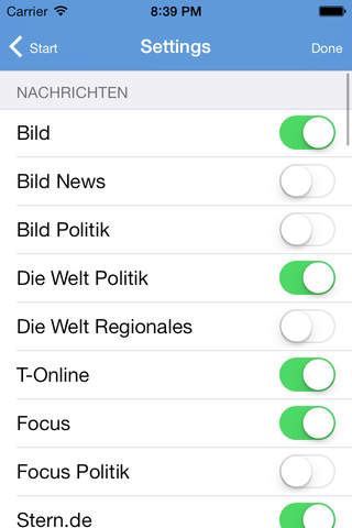 Deutsche Nachrichten screenshot 4