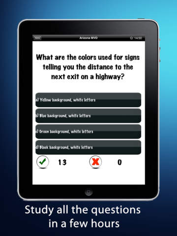 【免費教育App】Arizona Driver Permit Test 2015 – DMV Written Exam Prep (Free)-APP點子