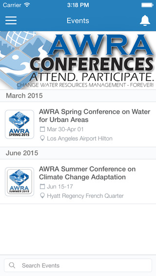 【免費商業App】AWRA Conferences-APP點子