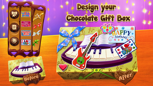 【免費遊戲App】Chocolate Crazy Chef - Make Your Own Box of Chocolates-APP點子