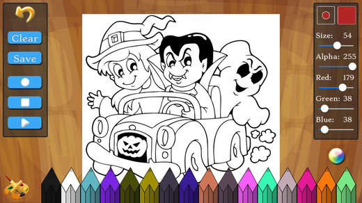 【免費遊戲App】Halloween Games: Cute and Scary Jigsaw Puzzles and Drawings for Kids-APP點子