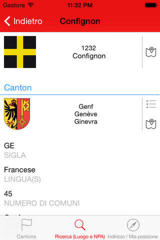 ZIP and Cantons of Switzerland screenshot 3