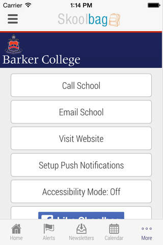 Barker College - Skoolbag screenshot 4