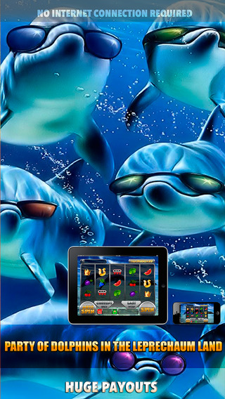 Party of Dolphins in the Leprechaum Land Slots - FREE Slot Game