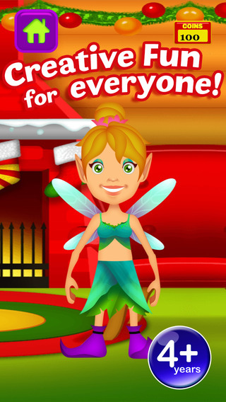 【免費遊戲App】My Magic Little Elf and Fairy Princess Dream Xmas Party Adventure Dress Up Game Advert Free-APP點子