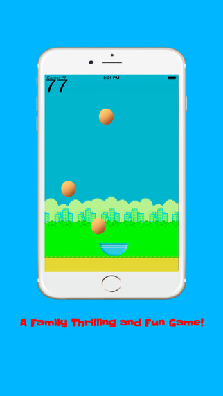 Eggfall Pro - Freefall game for family and kids to catch eggs for Spongebob