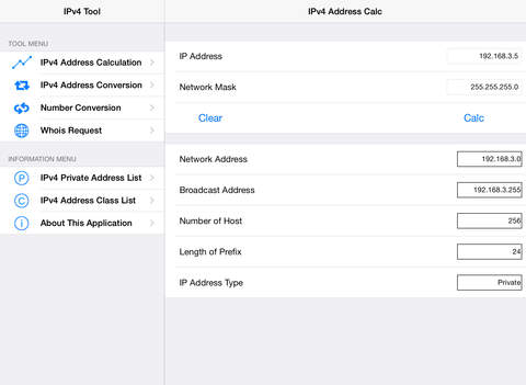 【免費生產應用App】IPv4Tool-APP點子