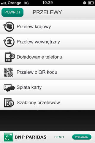 BGŻ BNP Paribas Mobile Pl@net screenshot 3
