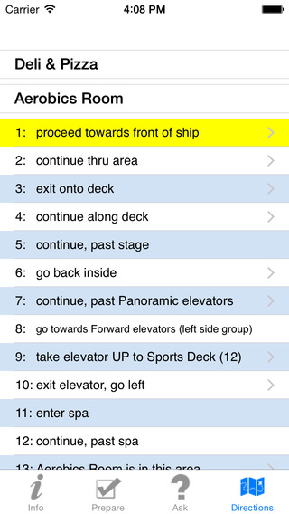 【免費旅遊App】Deck Director Select - onboard cruise ship guide-APP點子