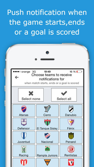 免費下載運動APP|Uruguay Football League - Primera Division - Check fixtures, results, standings, scorers and videos with one tap only app開箱文|APP開箱王