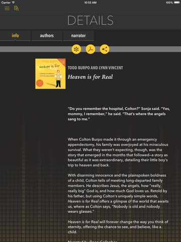 【免費書籍App】Heaven is for Real [by Todd Burpo with Lynn Vincent]-APP點子
