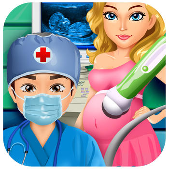 Mommy's Newborn Baby Doctor Salon - my new born spa care & little girl sister make-up games for kids 2 LOGO-APP點子