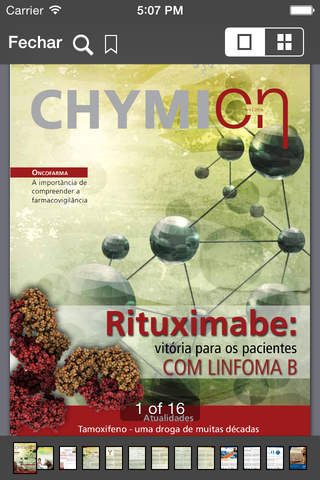 Revista Chymion screenshot 3