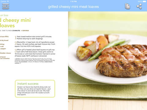 Cooking Recipes - 30 minutes or Less for iPad screenshot 3