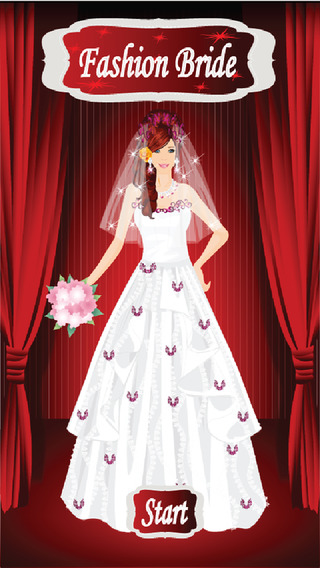 Fashion Bride Dressup Game