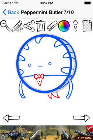 Drawing Lessons Adventure Time Version screenshot 3