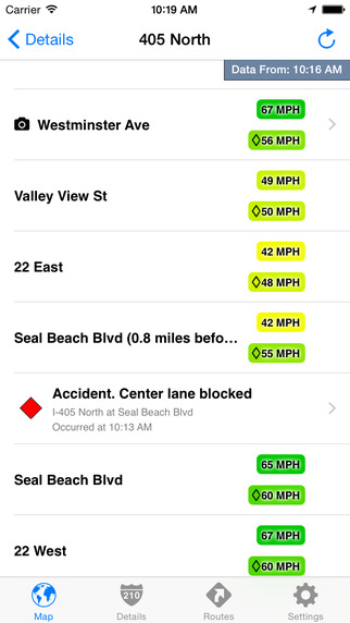 【免費交通運輸App】Sigalert.com - Live traffic reports-APP點子