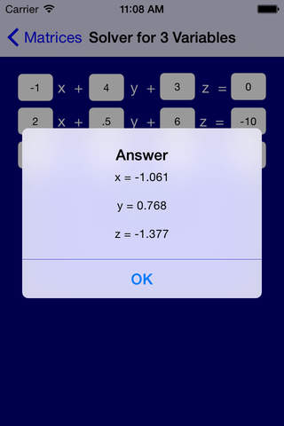 Finite Math Pro screenshot 4