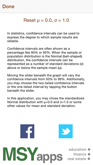 【免費教育App】Quick Confidence Interval-APP點子