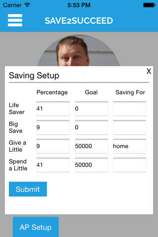 Save2Succeed screenshot 2