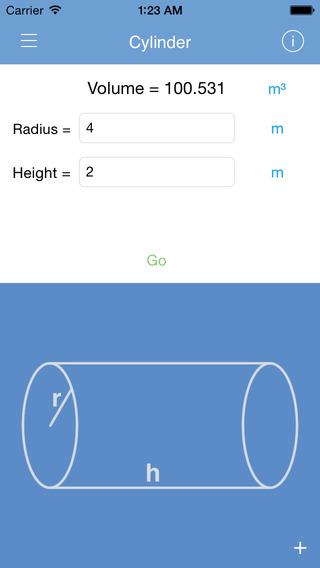 Area Volume Formulas