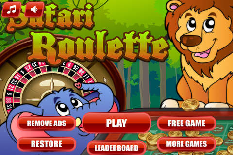Animal Kingdom Safari Style Roulette Wild-life Casino Games Pro Games