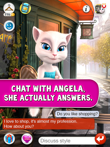 Talking Angela for iPad