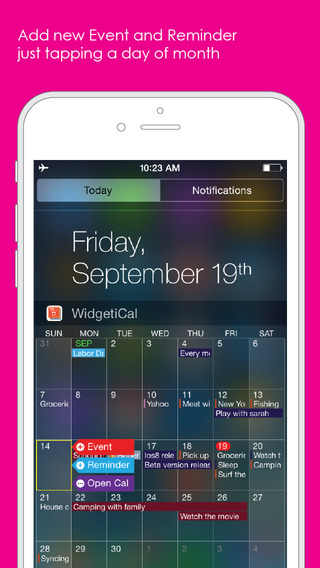 【免費生產應用App】WidgetCal(Notification Calendar/Reminder)-APP點子