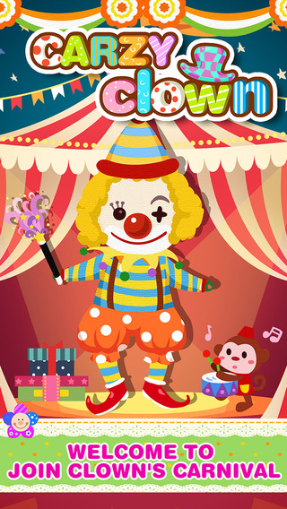 Clumsy Little Clown - Circus Dress up Play Center